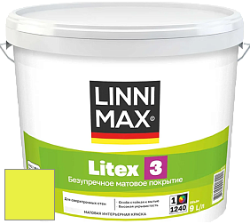 Краска LINNIMAX LITEX 3 / ЛИННИМАКС ЛИТЕКС 3 (ALPINA PREMIUM WAND) латексная краска цвет RAL 1016 