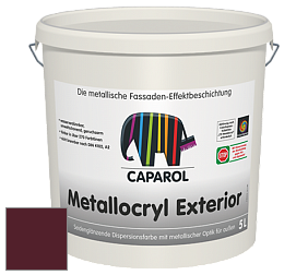 Краска Capadecor Metallocryl Exterior/Кападекор Металлакрил Экстериор шелковисто-глянцевая краска цвет Rubin 5 