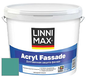 Краска LINNIMAX ACRYL FASSADE / ЛИННИМАКС АКРИЛ ФАССАДЕ (CAPAROL) акриловая фасадная краска цвет NCS S 3040-B70G 