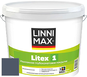 Краска LINNIMAX LITEX 1 / ЛИННИМАКС ЛИТЕКС 1 (CAPAROL SAMTEX 3) высокоэкологичная латексная краска цвет Lazur 70 