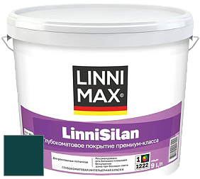 Краска LINNIMAX LinniSilan /ЛИННИМАКС ЛинниСилан (CAPAROL CAPASILAN) глубокоматовая краска цвет RAL 6004 