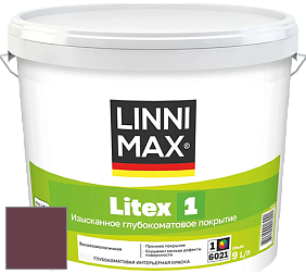 Краска LINNIMAX LITEX 1 / ЛИННИМАКС ЛИТЕКС 1 (CAPAROL SAMTEX 3) высокоэкологичная латексная краска цвет NCS S 6030-R20B 