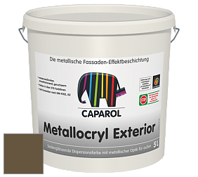 Краска Capadecor Metallocryl Exterior/Кападекор Металлакрил Экстериор шелковисто-глянцевая краска цвет Palazzo 155 