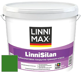 Краска LINNIMAX LinniSilan /ЛИННИМАКС ЛинниСилан (CAPAROL CAPASILAN) глубокоматовая краска цвет Verdo 10 