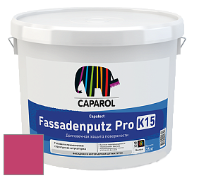 Краска CAPAROL Capatect-Fassadenputz Pro K 15/Капарол Фассаденпутц Про К15 структурная штукатурка цвет Pink 10 