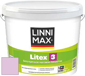 Краска LINNIMAX LITEX 3 / ЛИННИМАКС ЛИТЕКС 3 (ALPINA PREMIUM WAND) латексная краска цвет NCS S 0530-R40B 