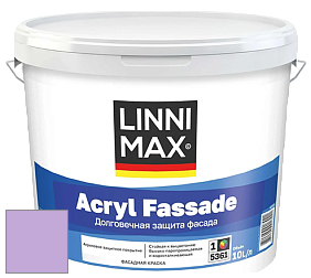 Краска LINNIMAX ACRYL FASSADE / ЛИННИМАКС АКРИЛ ФАССАДЕ (CAPAROL) акриловая фасадная краска цвет NCS S 1040-R50B 