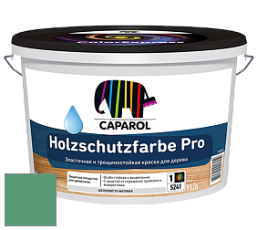 Краска CAPAROL HOLZSCHUTZFARBE PRO краска для древесины акриловая кроющая универсальная. цвет Malachit 105 
