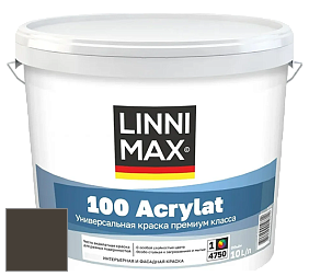 Краска LINNIMAX 100 ACRYLAT / ЛИННИМАКС 100 АКРИЛАТ (CAPAROL AMPHIBOLIN) акриловая краска цвет Palazzo 65 