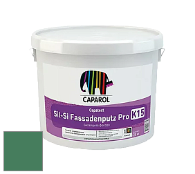 Краска Caparol Capatect Fassadenputz Sil-Si Pro / Капарол Капатек штукатурка структурная камешковая 25 кг. цвет Malachit 70 