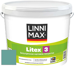 Краска LINNIMAX LITEX 3 / ЛИННИМАКС ЛИТЕКС 3 (ALPINA PREMIUM WAND) латексная краска цвет NCS S 3030-B60G 