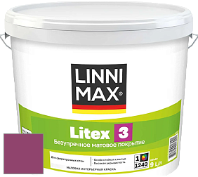 Краска LINNIMAX LITEX 3 / ЛИННИМАКС ЛИТЕКС 3 (ALPINA PREMIUM WAND) латексная краска цвет NCS S 3055-R30B 