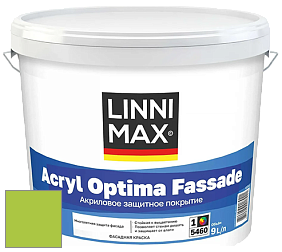 Краска LINNIMAX ACRYL OPTIMA FASSADE / ЛИННИМАКС АКРИЛ ОПТИМА ФАСАД (ALPINA) акриловая краска цвет NCS S 0570-G40Y 