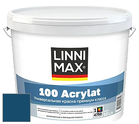 Краска LINNIMAX 100 ACRYLAT / ЛИННИМАКС 100 АКРИЛАТ (CAPAROL AMPHIBOLIN) акриловая краска цвет Lago 65 