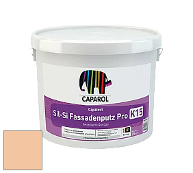 Краска Caparol Capatect Fassadenputz Sil-Si Pro / Капарол Капатек штукатурка структурная камешковая 25 кг. цвет Amber 115 