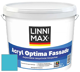 Краска LINNIMAX ACRYL OPTIMA FASSADE / ЛИННИМАКС АКРИЛ ОПТИМА ФАСАД (ALPINA) акриловая краска цвет NCS S 1050-B10G 