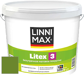 Краска LINNIMAX LITEX 3 / ЛИННИМАКС ЛИТЕКС 3 (ALPINA PREMIUM WAND) латексная краска цвет Pinie 65 