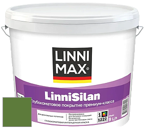 Краска LINNIMAX LinniSilan /ЛИННИМАКС ЛинниСилан (CAPAROL CAPASILAN) глубокоматовая краска цвет NCS S 3560-G30Y 