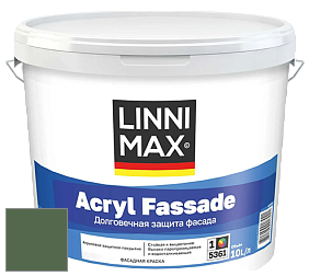 Краска LINNIMAX ACRYL FASSADE / ЛИННИМАКС АКРИЛ ФАССАДЕ (CAPAROL) акриловая фасадная краска цвет Oase 70 