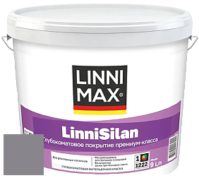 Краска LINNIMAX LinniSilan /ЛИННИМАКС ЛинниСилан (CAPAROL CAPASILAN) глубокоматовая краска цвет NCS S 5005-R50B 