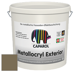 Краска Capadecor Metallocryl Exterior/Кападекор Металлакрил Экстериор шелковисто-глянцевая краска цвет Palazzo 160 