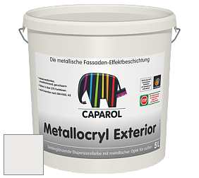 Краска Capadecor Metallocryl Exterior/Кападекор Металлакрил Экстериор шелковисто-глянцевая краска цвет Off White 50 