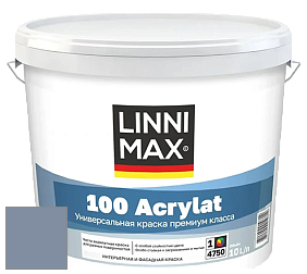 Краска LINNIMAX 100 ACRYLAT / ЛИННИМАКС 100 АКРИЛАТ (CAPAROL AMPHIBOLIN) акриловая краска цвет Lazur 110 
