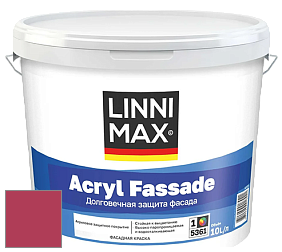 Краска LINNIMAX ACRYL FASSADE / ЛИННИМАКС АКРИЛ ФАССАДЕ (CAPAROL) акриловая фасадная краска цвет NCS S 1575-R10B 