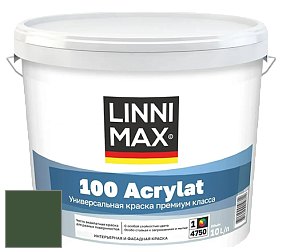 Краска LINNIMAX 100 ACRYLAT / ЛИННИМАКС 100 АКРИЛАТ (CAPAROL AMPHIBOLIN) акриловая краска цвет Oase 65 