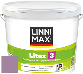 Краска LINNIMAX LITEX 3 / ЛИННИМАКС ЛИТЕКС 3 (ALPINA PREMIUM WAND) латексная краска цвет NCS S 3030-R40B 