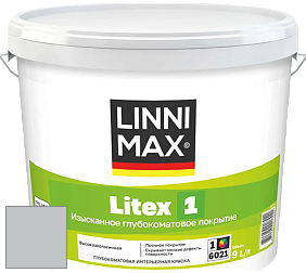 Краска LINNIMAX LITEX 1 / ЛИННИМАКС ЛИТЕКС 1 (CAPAROL SAMTEX 3) высокоэкологичная латексная краска цвет NCS S 2002-B 