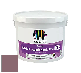 Краска Caparol Capatect Fassadenputz Sil-Si Pro / Капарол Капатек штукатурка структурная камешковая 25 кг. цвет Flamenco 70 