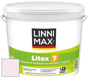 Краска LINNIMAX LITEX 7 / ЛИННИМАКС ЛИТЕКС 7  (CAPAROL SAMTEX 7) латексная краска цвет Viola 60 