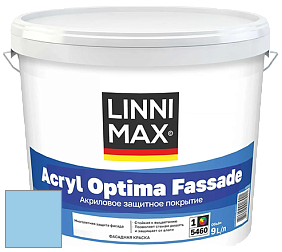 Краска LINNIMAX ACRYL OPTIMA FASSADE / ЛИННИМАКС АКРИЛ ОПТИМА ФАСАД (ALPINA) акриловая краска цвет Pacific 180 