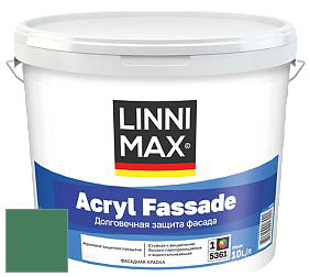 Краска LINNIMAX ACRYL FASSADE / ЛИННИМАКС АКРИЛ ФАССАДЕ (CAPAROL) акриловая фасадная краска цвет Malachit 70 