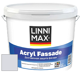 Краска LINNIMAX ACRYL FASSADE / ЛИННИМАКС АКРИЛ ФАССАДЕ (CAPAROL) акриловая фасадная краска цвет NCS S 1005-R60B 