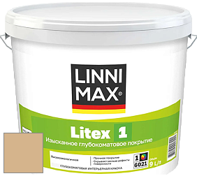 Краска LINNIMAX LITEX 1 / ЛИННИМАКС ЛИТЕКС 1 (CAPAROL SAMTEX 3) высокоэкологичная латексная краска цвет NCS S 2020-Y20R 