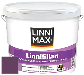 Краска LINNIMAX LinniSilan /ЛИННИМАКС ЛинниСилан (CAPAROL CAPASILAN) глубокоматовая краска цвет NCS S 5040-R40B 