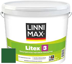 Краска LINNIMAX LITEX 3 / ЛИННИМАКС ЛИТЕКС 3 (ALPINA PREMIUM WAND) латексная краска цвет RAL 6002 