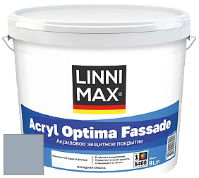 Краска LINNIMAX ACRYL OPTIMA FASSADE / ЛИННИМАКС АКРИЛ ОПТИМА ФАСАД (ALPINA) акриловая краска цвет NCS S 3010-R80B 