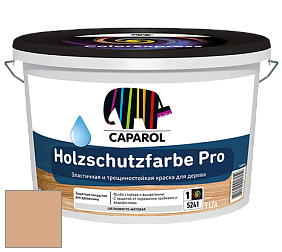 Краска CAPAROL HOLZSCHUTZFARBE PRO краска для древесины акриловая кроющая универсальная. цвет Amber 80 