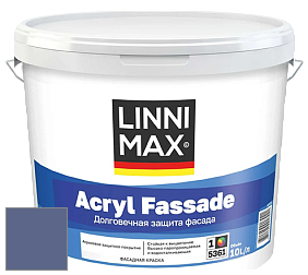 Краска LINNIMAX ACRYL FASSADE / ЛИННИМАКС АКРИЛ ФАССАДЕ (CAPAROL) акриловая фасадная краска цвет NCS S 5030-R70B 