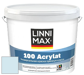 Краска LINNIMAX 100 ACRYLAT / ЛИННИМАКС 100 АКРИЛАТ (CAPAROL AMPHIBOLIN) акриловая краска цвет Coelin 90 