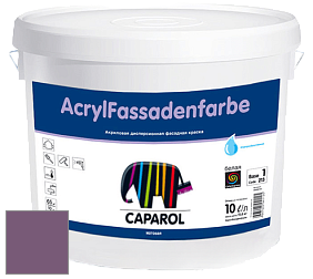 Краска CAPAROL AcrylFassadenfarbe PRO/Капарол Акрилфассаденфарбе ПРО матовая краска цвет Viola 70 