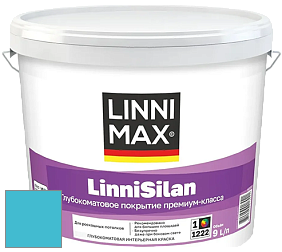 Краска LINNIMAX LinniSilan /ЛИННИМАКС ЛинниСилан (CAPAROL CAPASILAN) глубокоматовая краска цвет NCS S 1050-B10G 
