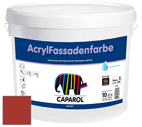 Краска CAPAROL AcrylFassadenfarbe PRO/Капарол Акрилфассаденфарбе ПРО матовая краска цвет Bordeaux 65 