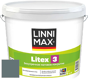 Краска LINNIMAX LITEX 3 / ЛИННИМАКС ЛИТЕКС 3 (ALPINA PREMIUM WAND) латексная краска цвет NCS S 6010-B30G 