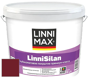 Краска LINNIMAX LinniSilan /ЛИННИМАКС ЛинниСилан (CAPAROL CAPASILAN) глубокоматовая краска цвет RAL 3004 