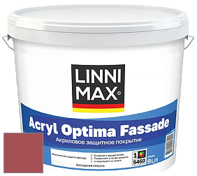 Краска LINNIMAX ACRYL OPTIMA FASSADE / ЛИННИМАКС АКРИЛ ОПТИМА ФАСАД (ALPINA) акриловая краска цвет Barolo 100 