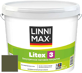 Краска LINNIMAX LITEX 3 / ЛИННИМАКС ЛИТЕКС 3 (ALPINA PREMIUM WAND) латексная краска цвет NCS S 6530-G50Y 